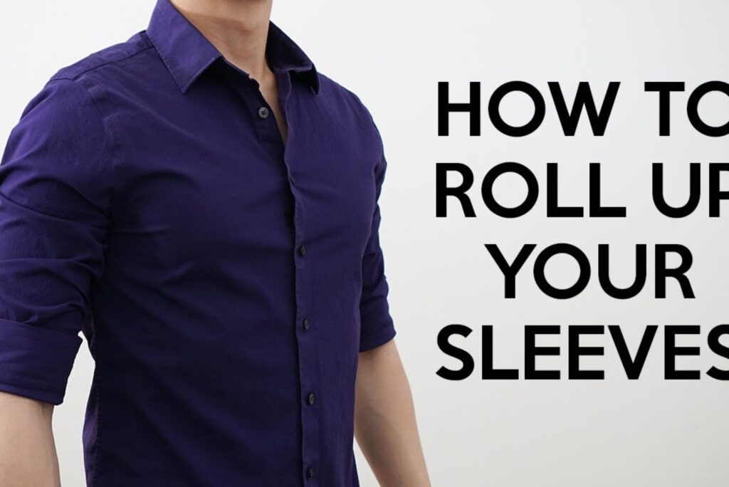 How to Roll Up Dress Shirt Sleeves